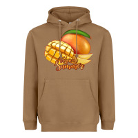 Toasted Coconut Mango Tropical Summer Heavyweight Hoodie - Jasminsmagicworld