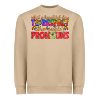Mushroom what a beautiful day to respect other peoples pron Heavyweight Sweatshirt - texasbilliewilder