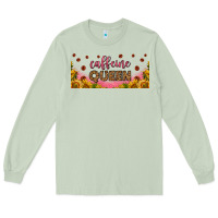 Matcha caffeine queen 16oz libbey cup Long Sleeve Tee - HRA Design Shop