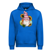 Cobalt easter gnomes egg carrot sunflowers Urban Hoodie - RanaPortraitStore