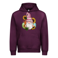 Mauve Wine easter gnomes egg carrot sunflowers Urban Hoodie - RanaPortraitStore