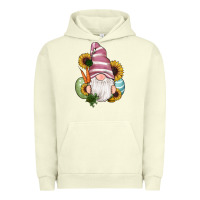 Pigment Pistachio easter gnomes egg carrot sunflowers Urban Hoodie - RanaPortraitStore
