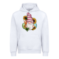 White easter gnomes egg carrot sunflowers Urban Hoodie - RanaPortraitStore