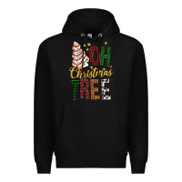 Black oh christmas tree bbs Premium Hoodie - BundleAndBundleShop
