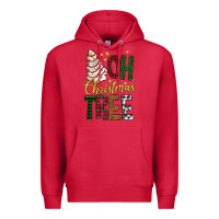 Cardinal oh christmas tree bbs Premium Hoodie - BundleAndBundleShop