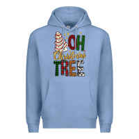 Colony Blue oh christmas tree bbs Premium Hoodie - BundleAndBundleShop