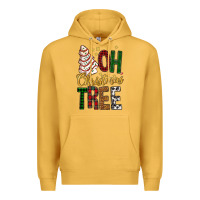 Mustard oh christmas tree bbs Premium Hoodie - BundleAndBundleShop