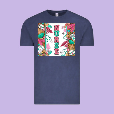 Nurse Vintage Tee Designed By Zillion Design Studio