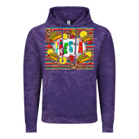 Cloud Purple taco fiesta Vintage Hoodie - Zillion Design Studio