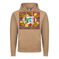 Vintage Coffee taco fiesta Vintage Hoodie - Zillion Design Studio