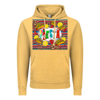 Vintage Mustard taco fiesta Vintage Hoodie - Zillion Design Studio