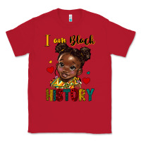 Red i am black history Classic Tee - HRA Design Shop