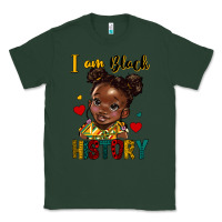 Sports Green i am black history Classic Tee - HRA Design Shop
