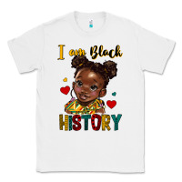 White i am black history Classic Tee - HRA Design Shop