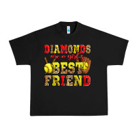 Black diamonds are a girl's best friend softball Urban Heavy Tee - Zillion Design Studio