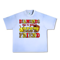 Grape Ice diamonds are a girl's best friend softball Urban Heavy Tee - Zillion Design Studio