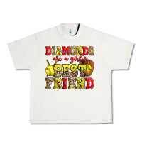 Pistachio diamonds are a girl's best friend softball Urban Heavy Tee - Zillion Design Studio
