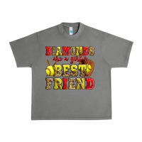 Tornado diamonds are a girl's best friend softball Urban Heavy Tee - Zillion Design Studio
