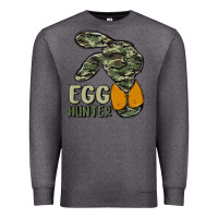 Charcoal Heather egg hunter Premium Sweatshirt - MaliasSmallBusiness