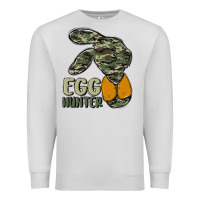 Dove Grey egg hunter Premium Sweatshirt - MaliasSmallBusiness