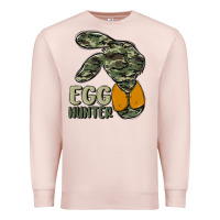 Pale Pink egg hunter Premium Sweatshirt - MaliasSmallBusiness