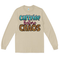 Mushroom caffeine before chaos Long Sleeve Tee - HRA Design Shop