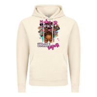 Vintage Artic minding my own small business afro messy bun Vintage Hoodie - texasbilliewilder