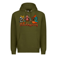 Army Green 2022 thanksgiving bbs Premium Hoodie - BundleAndBundleShop