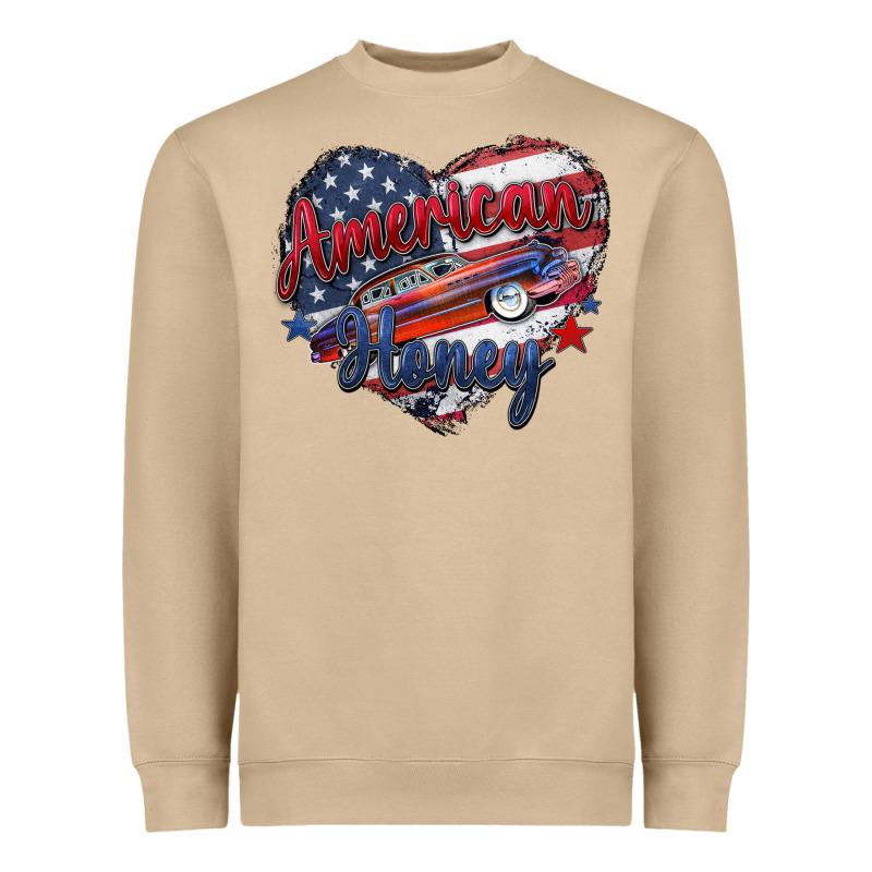 American Honey Heavyweight Sweatshirt by Zillion Design Studio | Teevron