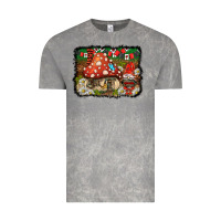 Cloud Rock welcome ladybug gnome background Vintage Tee - BarkalooDesign