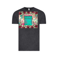 Vintage Black nurse nutrition facts Vintage Tee - Zillion Design Studio