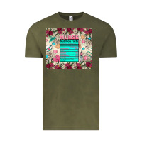 Vintage Olive nurse nutrition facts Vintage Tee - Zillion Design Studio