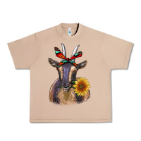 Burro sunflower aztec ribbon goat Urban Heavy Tee - RanaPortraitStore