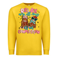 Lemon relax we're all crazy it's not competition Premium Sweatshirt - MaliasSmallBusiness