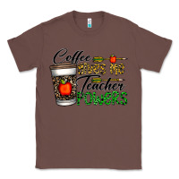 Chestnut coffee gives me teacher powers Classic Tee - CowhideDigitalArt