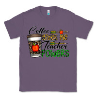 Lavender coffee gives me teacher powers Classic Tee - CowhideDigitalArt