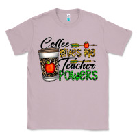 Lilac coffee gives me teacher powers Classic Tee - CowhideDigitalArt