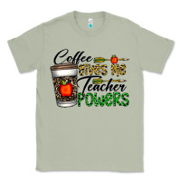Matcha coffee gives me teacher powers Classic Tee - CowhideDigitalArt