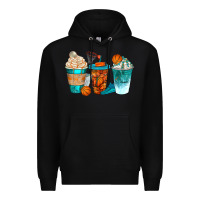 Black basketball coffee cups bbs Premium Hoodie - BundleAndBundleShop