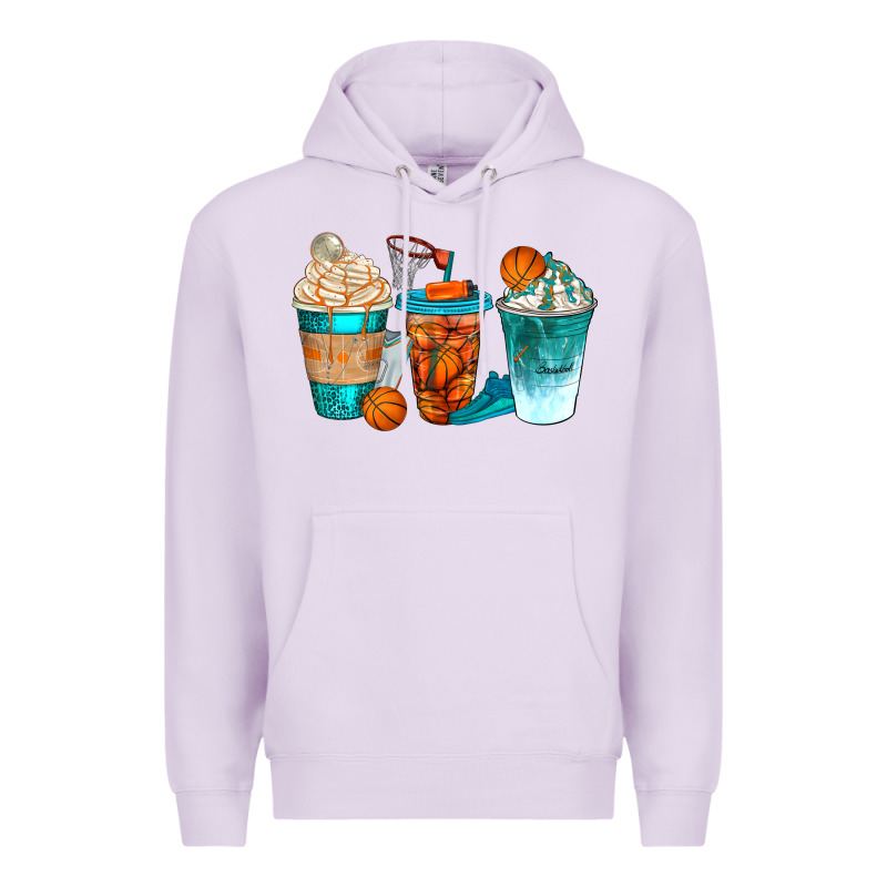 Basketball Coffee Cups Bbs Premium Hoodie by BundleAndBundleShop | Teevron