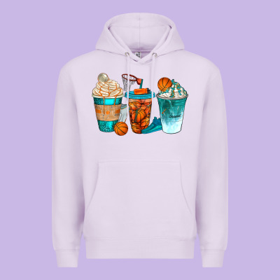 Basketball Coffee Cups Bbs Premium Hoodie Designed By Bundleandbundleshop