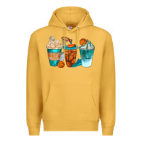 Mustard basketball coffee cups bbs Premium Hoodie - BundleAndBundleShop