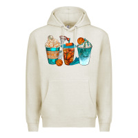 Oatmeal Heather basketball coffee cups bbs Premium Hoodie - BundleAndBundleShop
