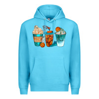 Ocean Blue basketball coffee cups bbs Premium Hoodie - BundleAndBundleShop