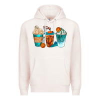 Pale Pink basketball coffee cups bbs Premium Hoodie - BundleAndBundleShop