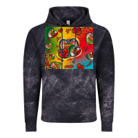 Cloud Black mexico hearts Vintage Hoodie - Zillion Design Studio
