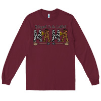 Burgundy mama to be called mama Long Sleeve Tee - CowhideDigitalArt