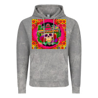 Cloud Rock mexican skull Vintage Hoodie - Zillion Design Studio