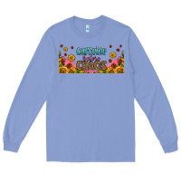 Colony Blue caffeine before chaos 16oz libbey cup Long Sleeve Tee - HRA Design Shop