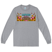 Heather Grey caffeine before chaos 16oz libbey cup Long Sleeve Tee - HRA Design Shop